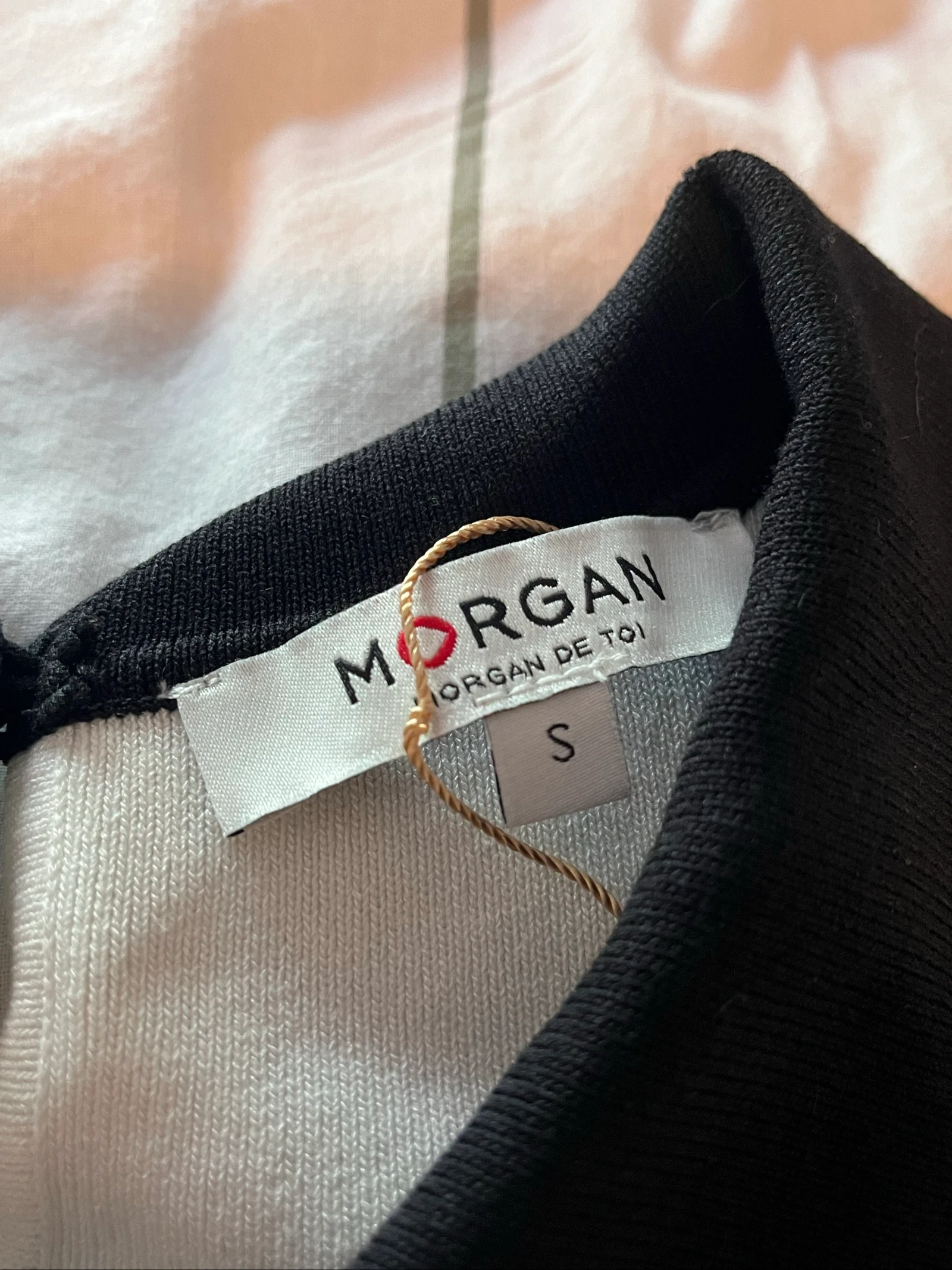 Vestido Morgan branco e preto / 241-RMCHIC tamanho 36 – photo 3